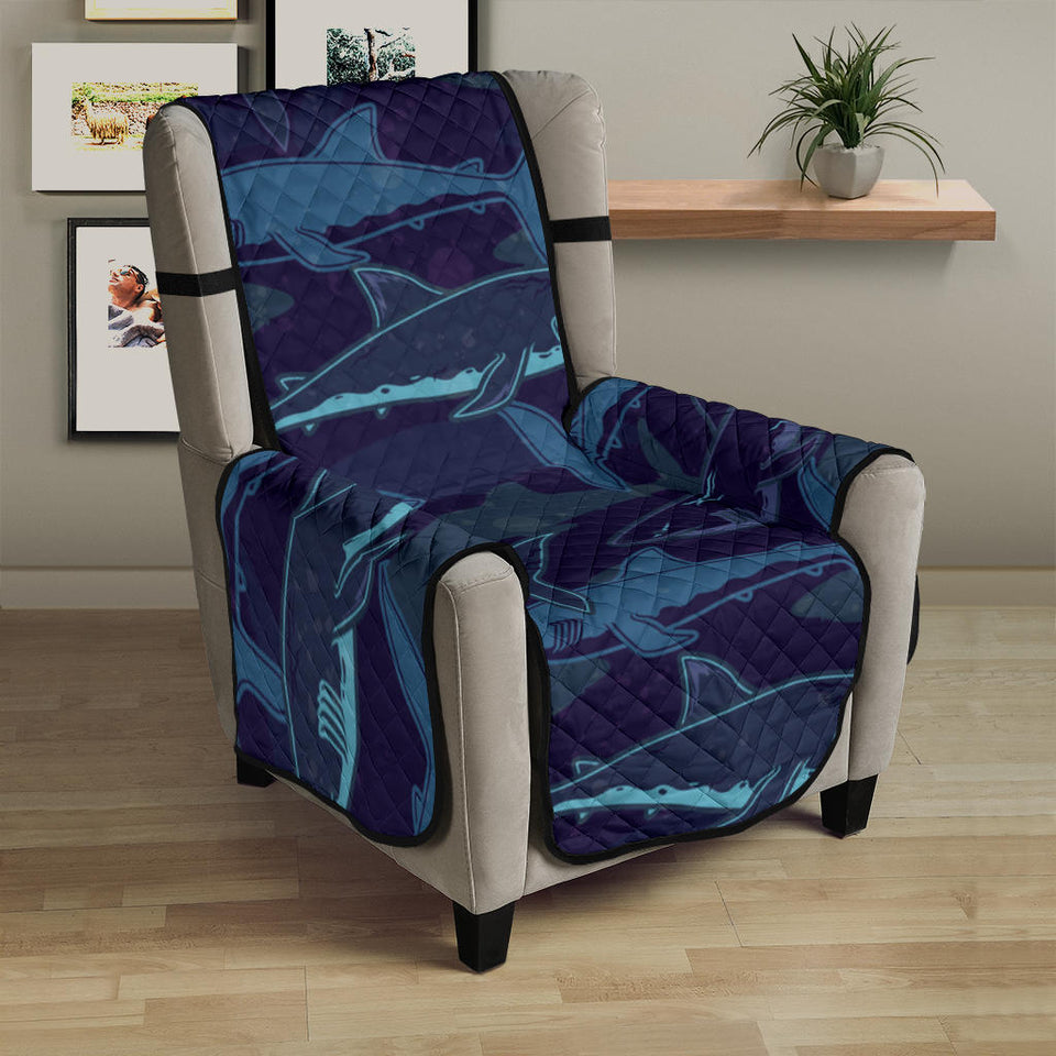 Shark pattern Chair Cover Protector