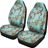 Monkey Palm Tree Background Universal Fit Car Seat Covers