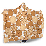 Various Cookie Pattern Hooded Blanket