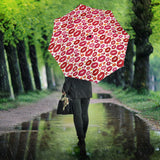 Lips Pattern Print Design 01 Umbrella
