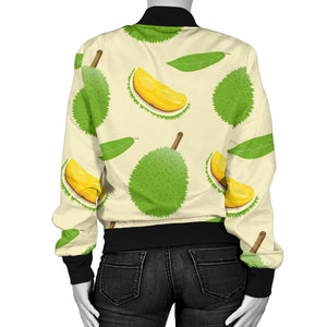 Durian Pattern Women'S Bomber Jacket