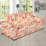 Fire Flame Watercolor Pattern Sofa Slipcover