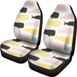 Whale Dot Pattern  Universal Fit Car Seat Covers