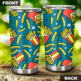 French Fries Red Paper Box Pattern Tumbler
