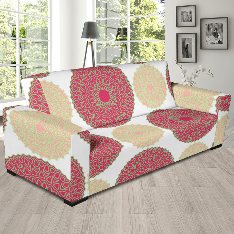 Circle Indian Pattern Sofa Slipcover