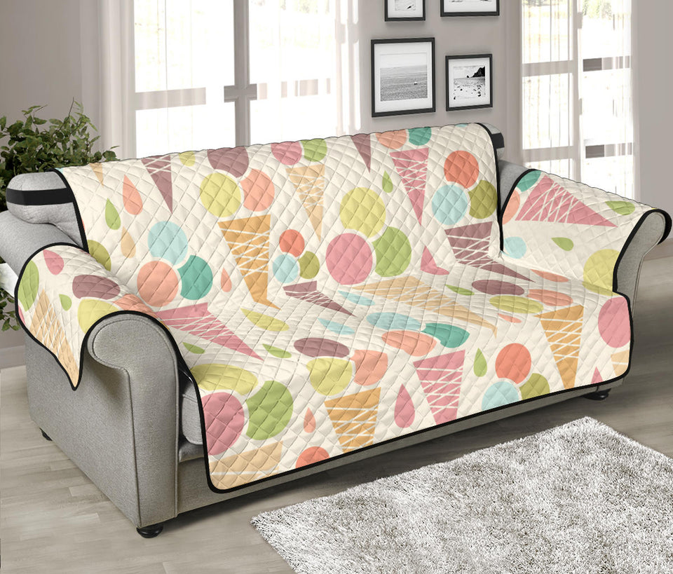 Ice cream cone pattern Sofa Cover Protector