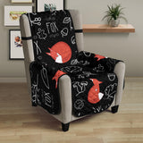 fox sleeping fox pattern Chair Cover Protector