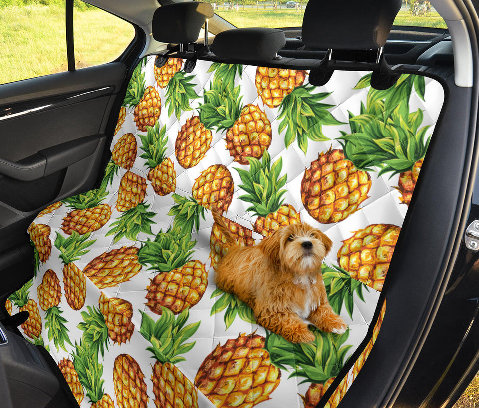 Pineapples Design Pattern Dog Car Seat Covers