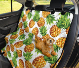Pineapples Design Pattern Dog Car Seat Covers