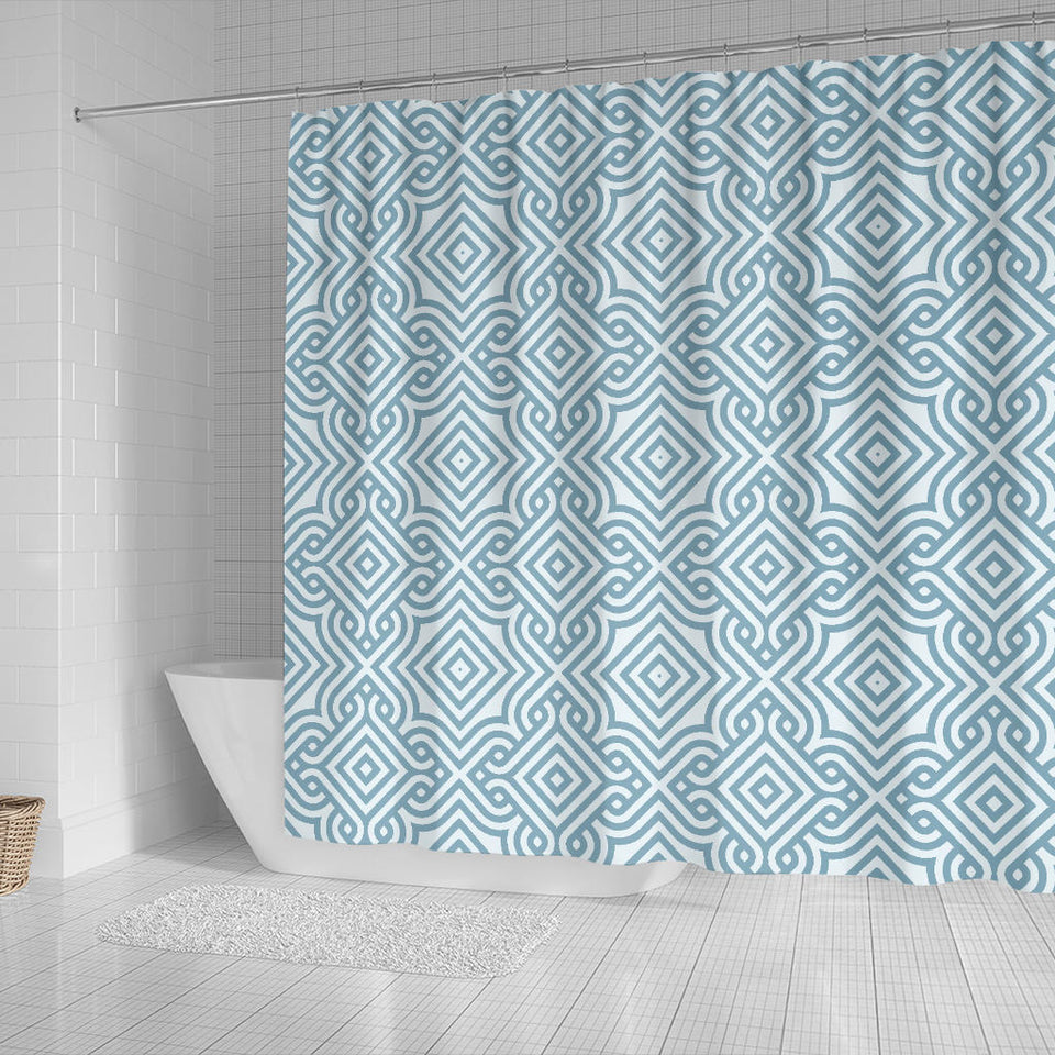 Arabic Pattern Shower Curtain Fulfilled In US