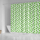 Hop Pattern Background Shower Curtain Fulfilled In US