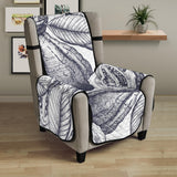 Guava tropical hand drawn pattern Chair Cover Protector