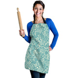 Classic Hand Drawn Grape Pattern Adjustable Apron