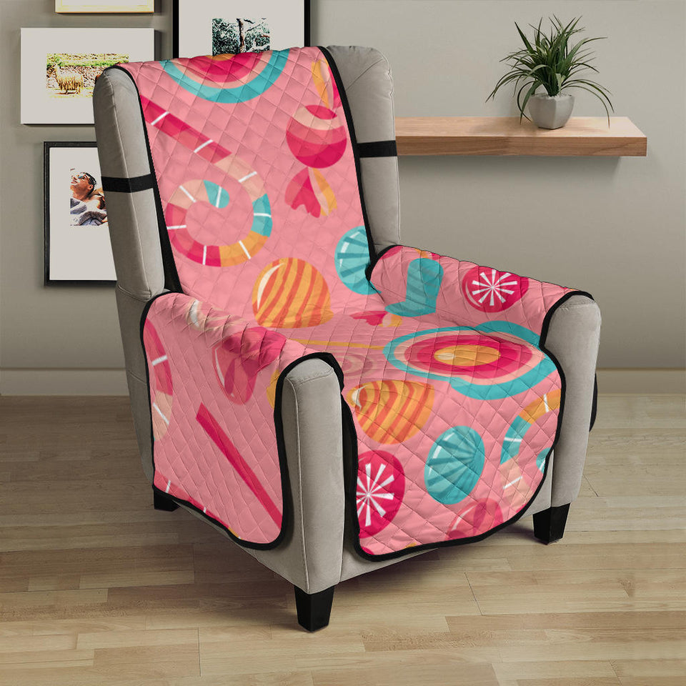 Colorful candy pattern Chair Cover Protector