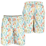 Coral Reef Pattern Print Design 02 Men Shorts