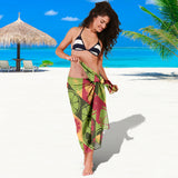 Cool Geometric Lime Pattern Sarong