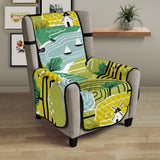 Hand drawn windmill pattern Chair Cover Protector