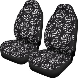 Dice Pattern Print Design 01 Universal Fit Car Seat Covers
