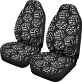 Dice Pattern Print Design 01 Universal Fit Car Seat Covers