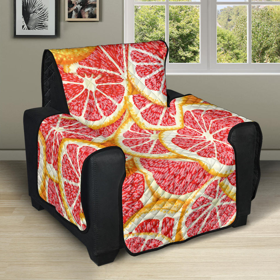 Tropical grapefruit pattern Recliner Cover Protector