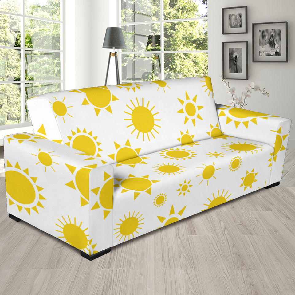Sun Pattern Sofa Slipcover