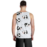 Cute cows pattern Men Tank Top