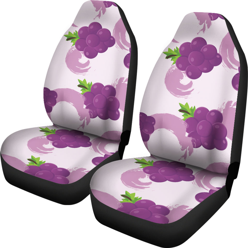 Cute Grape Pattern Universal Fit Car Seat Covers