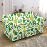 Cactus Pattern Loveseat Couch Slipcover