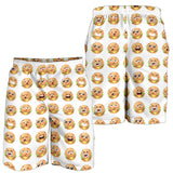 Hamburger Pattern Print Design 04 Men Shorts