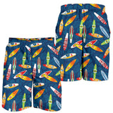 Surfboard Pattern Print Design 01 Men Shorts