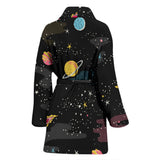 Space Pattern Women'S Bathrobe