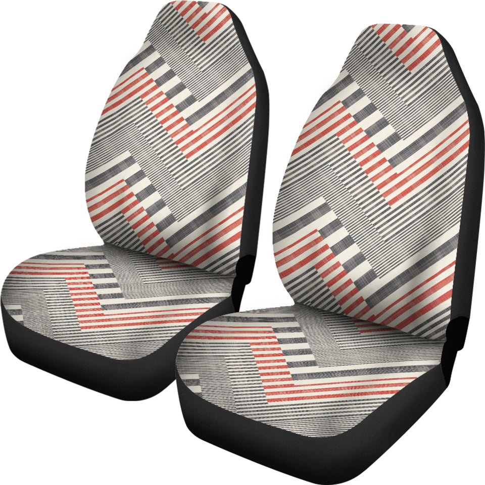 Zigzag Chevron Striped Pattern  Universal Fit Car Seat Covers