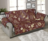 Coffee bean flower pattern Sofa Cover Protector