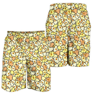 Popcorn Pattern Print Design 03 Men Shorts