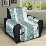 Crows christmas hat scarf Recliner Cover Protector