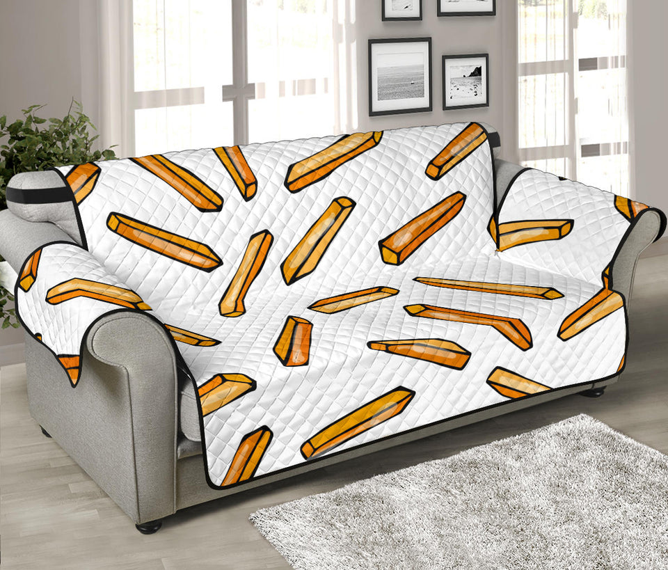 French fries potato pattern Sofa Cover Protector