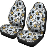 Lion Pattern Print Design 05 Universal Fit Car Seat Covers