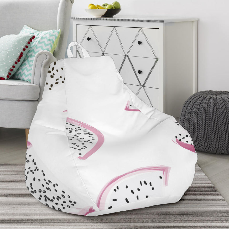 Dragon Fruit Pattern Bean Bag Cover