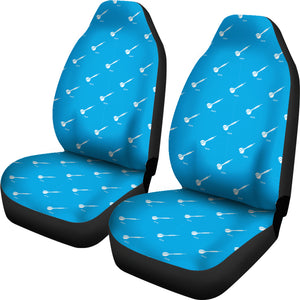 Darts Pattern Print Design 05 Universal Fit Car Seat Covers