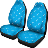 Darts Pattern Print Design 05 Universal Fit Car Seat Covers