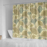 Ginkgo Leaves Design Pattern Shower Curtain Fulfilled In US