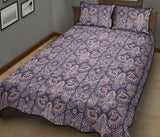 Indian Batik Style pattern Quilt Bed Set