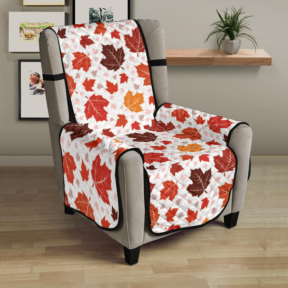 Colorful Maple Leaf pattern Chair Cover Protector