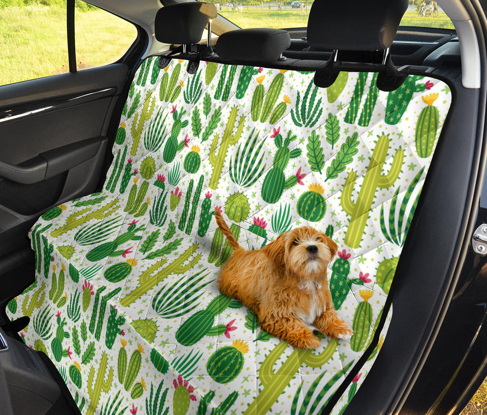 Cactus Pattern Dog Car Seat Covers