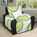 Cucumber slices pattern Recliner Cover Protector