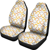 Horseshoes Pattern Print Design 03 Universal Fit Car Seat Covers