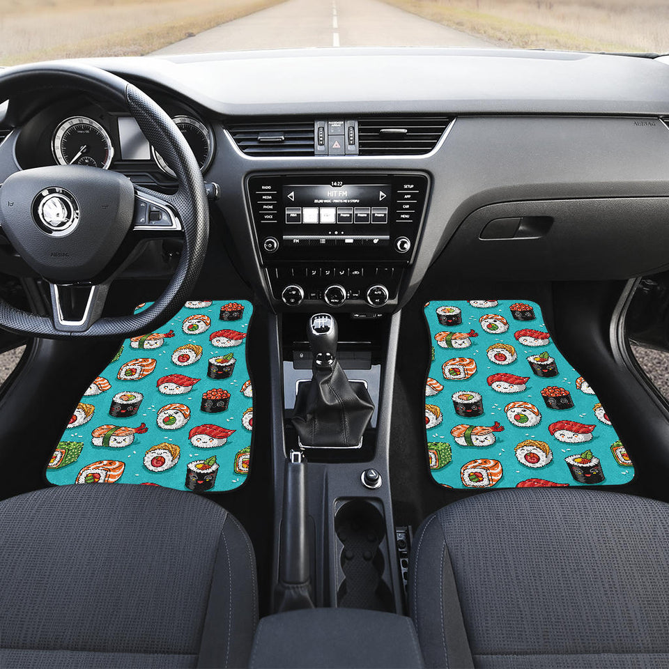 Cute Sushi Pattern Front Car Mats