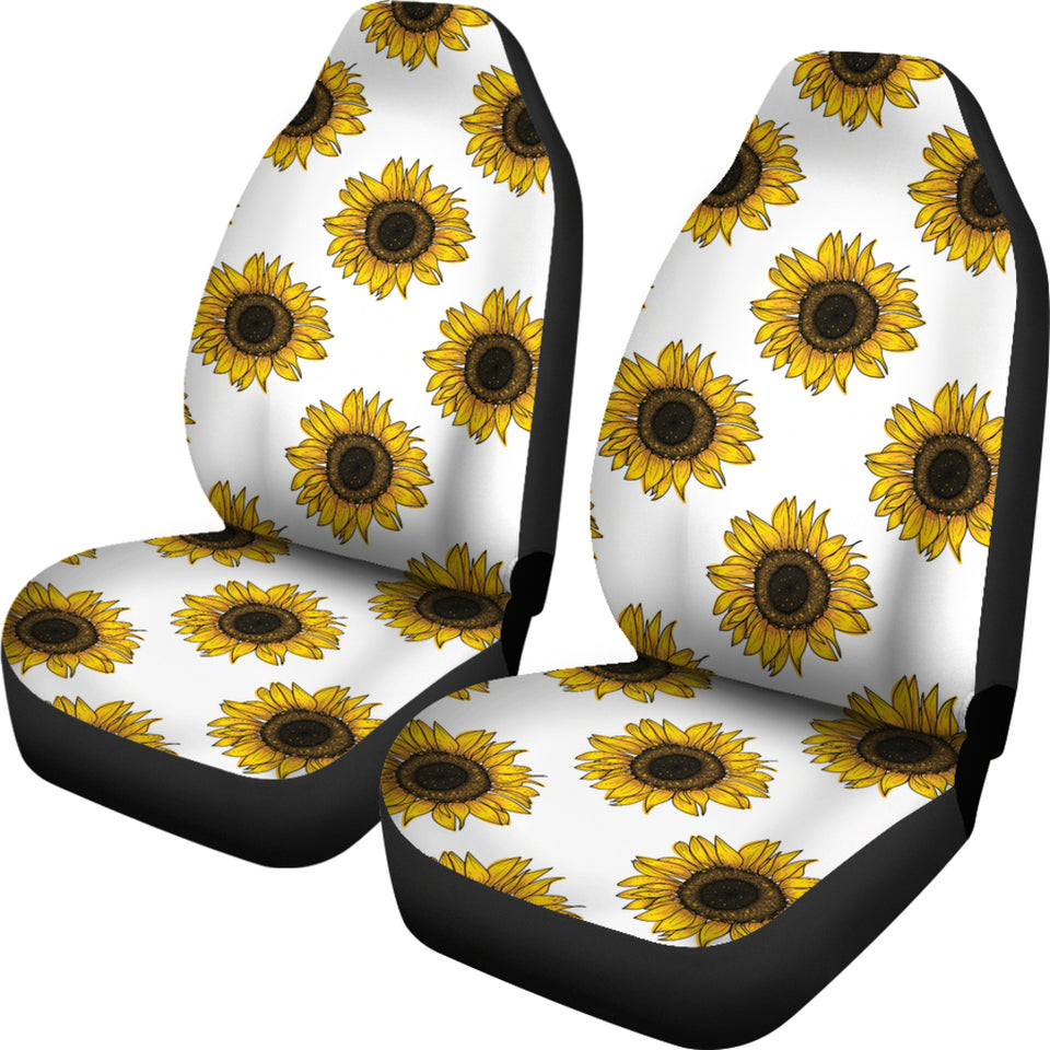 Sunflowers Design Pattern  Universal Fit Car Seat Covers