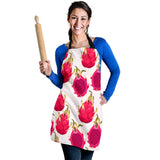 Dragon Fruits Design Pattern Adjustable Apron