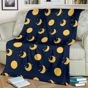 Moon Star Pattern Premium Blanket